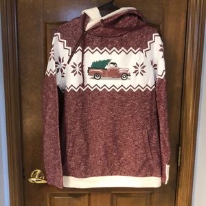 Ampersand Christmas double hood